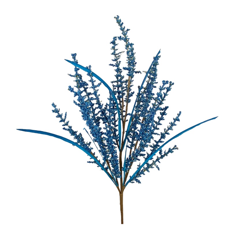 Blue Feather Reed Grass Spray