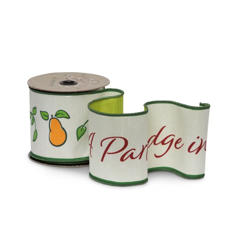 A Partridge in a Pear Tree Ribbon, 4 X 10YD