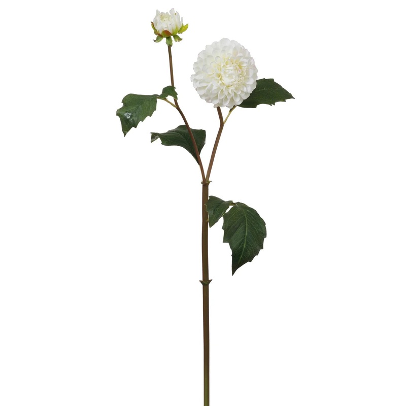 White Dahlia Duo Spray