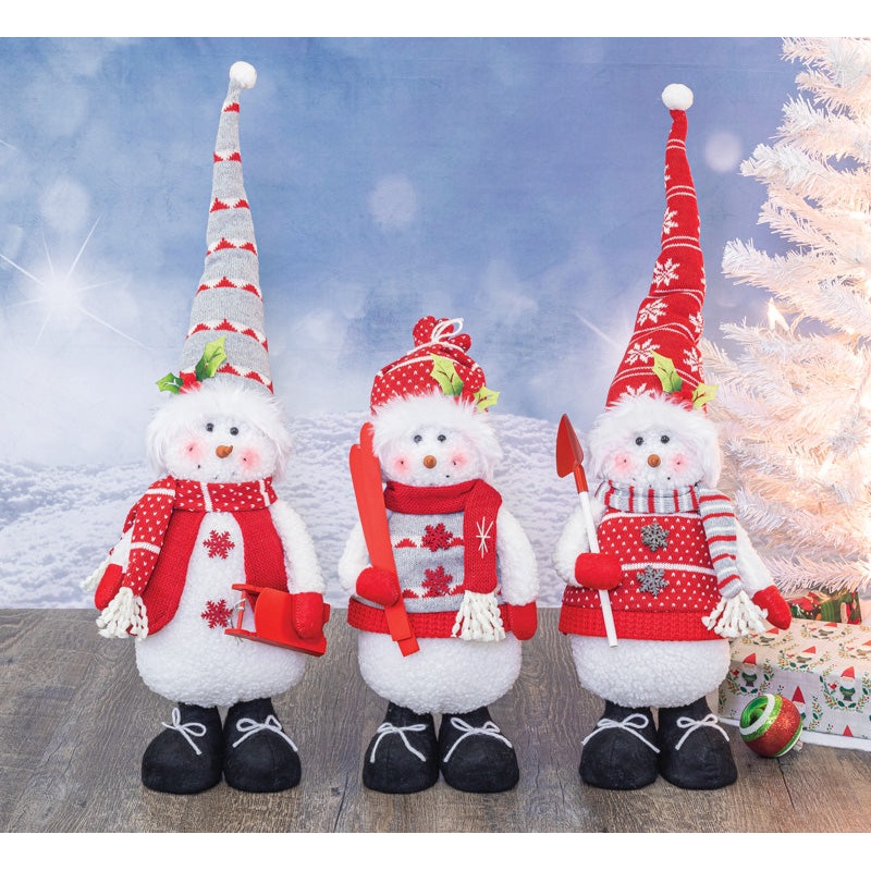 Snow Sweater Snowman Stander – 3 Options