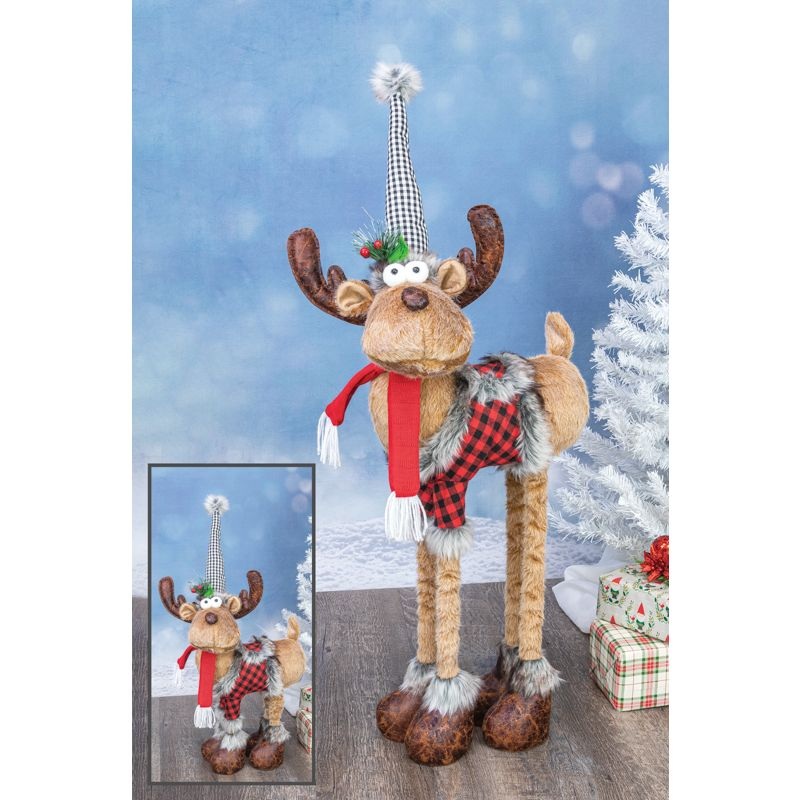 Bow Tie Stretch Leg Standing Moose
