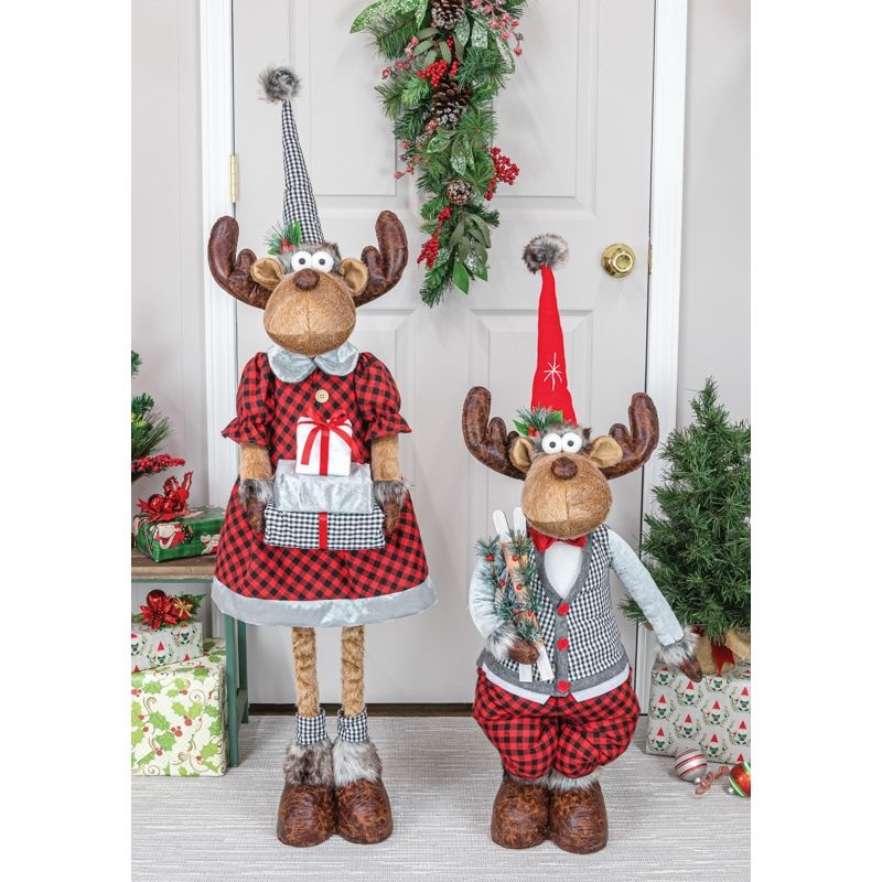 Bow Tie Stretch Moose 2 Asst.|Girl (A)|Boy (B)