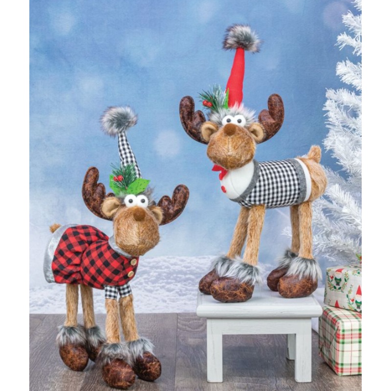 Bow Tie Standing Moose Sledder 2 Asst.