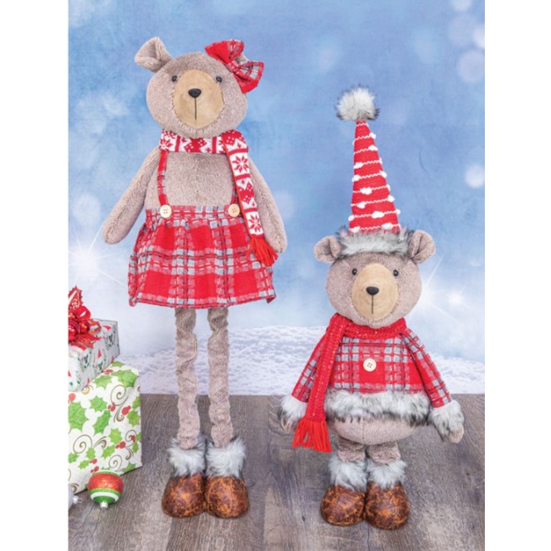 Christmas Bear Stretch Leg – 2 Asst.