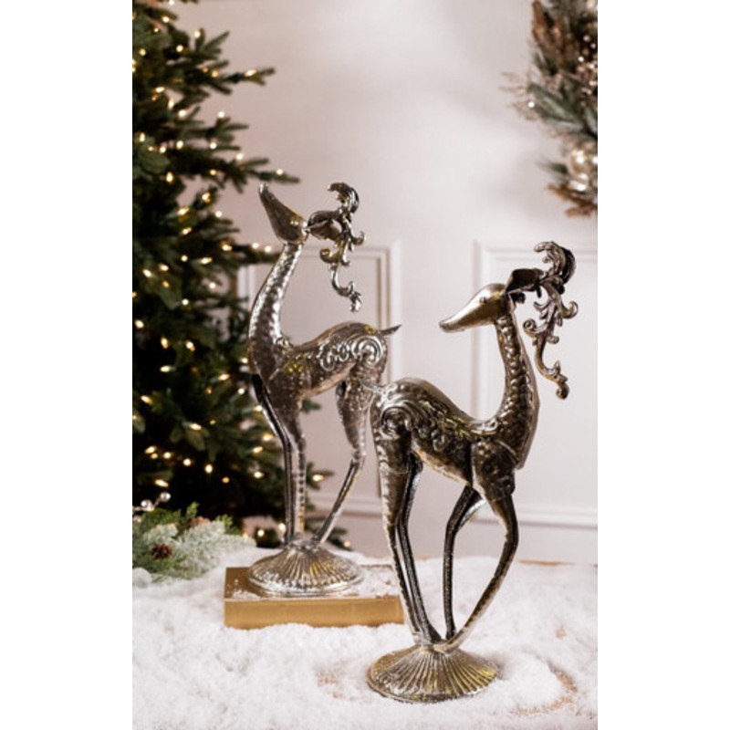 Metal Fancy Reindeer