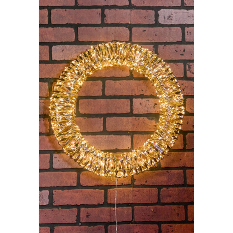 1.6′ LED Wreath – 600L