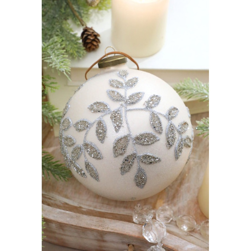 5 Glass Vine Ball Ornament